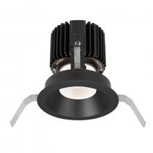  R4RD1T-S827-BK - Volta Round Shallow Regressed Trim with LED Light Engine