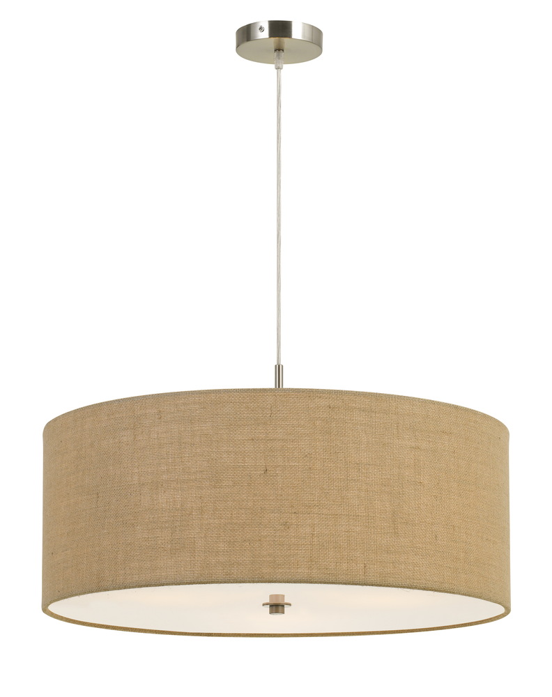 60W X 3 Addison Drum Pendant Fixture. Dia:24&#34;