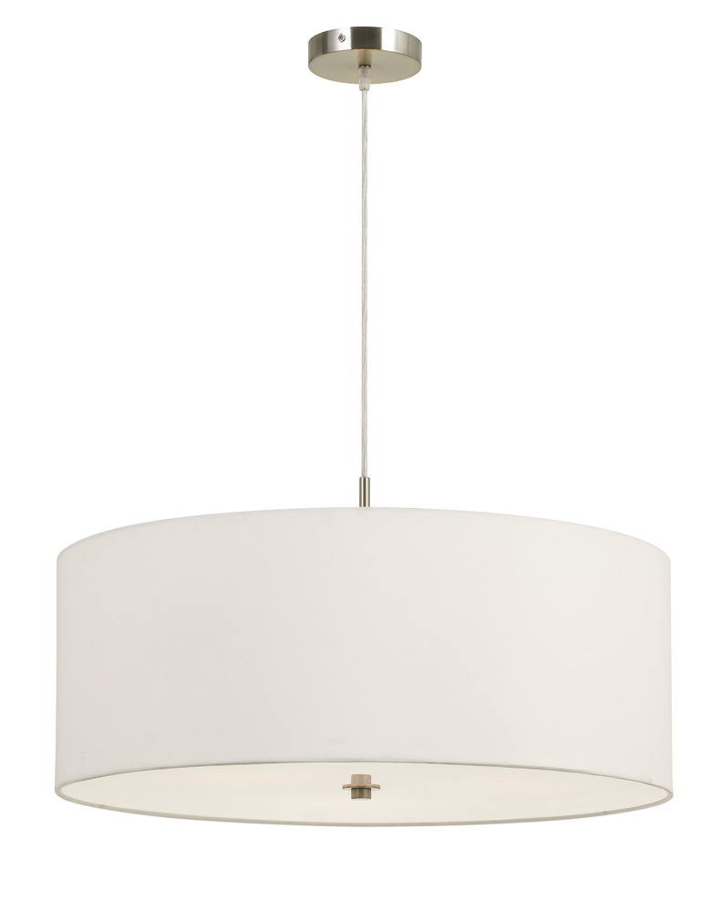 60W X 3 Addison Drum Pendant Fixture. Dia:24&#34;