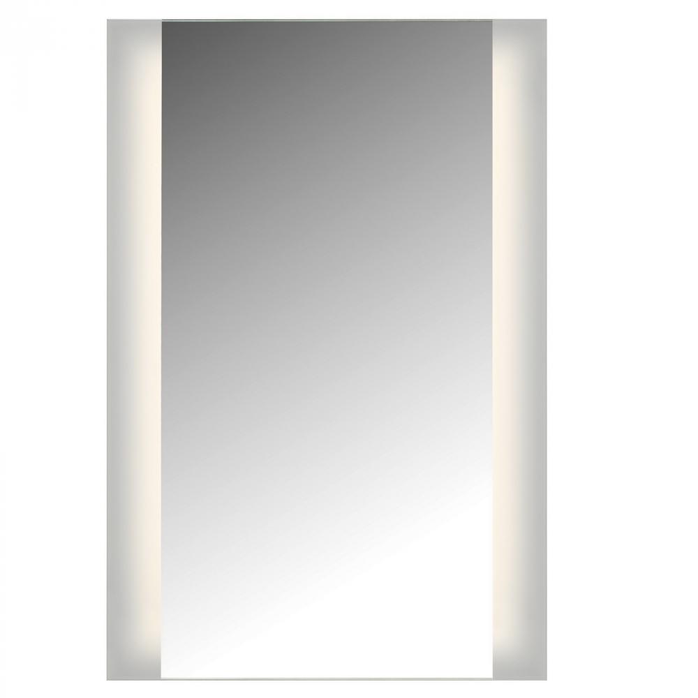 LED, 2 Sided Ada Mirror. 3K, Non-Dimmable, 24&#34;W X 36&#34;H With Easy Cleat System