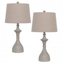 CAL Lighting BO-3082TB-2 - 150W 3 way Acoma resin table lamp. Priced and sold as pairs.