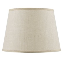 CAL Lighting SH-8111-17 - Hardback Fine Burlap Shade