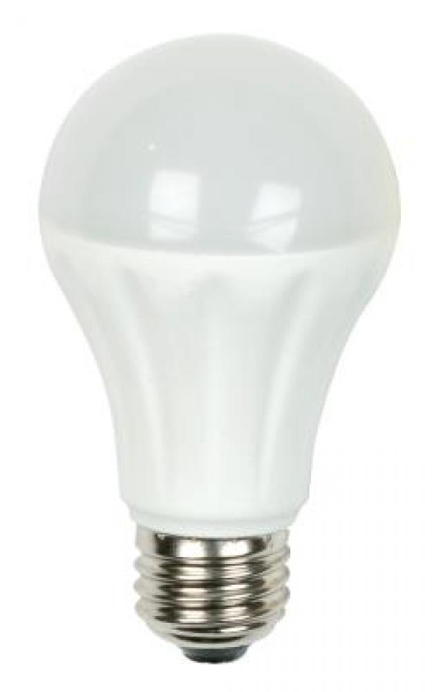 4.33&#34; M.O.L. Frost LED A19, E26, 7W, Dimmable, 2700K