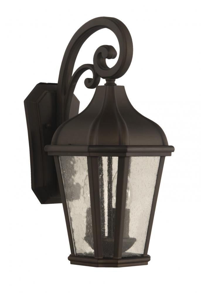 Briarwick 3 Light Large Outdoor Wall Lantern in Dark Coffee