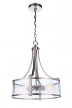 Craftmade 55395-BNK - Elliot 5 Light Pendant in Brushed Polished Nickel