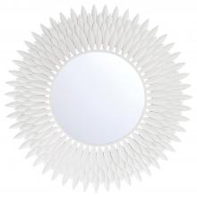 Crystorama BRH-M530-MT - Broche Matte White 30in Mirror