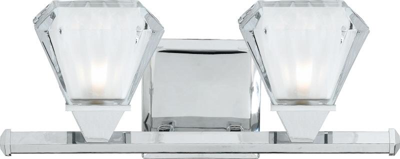 Two Light Chrome Vanity