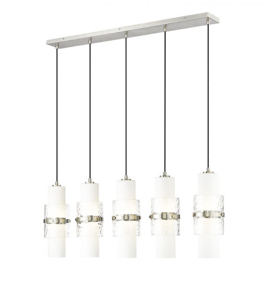 5 Light Linear Chandelier