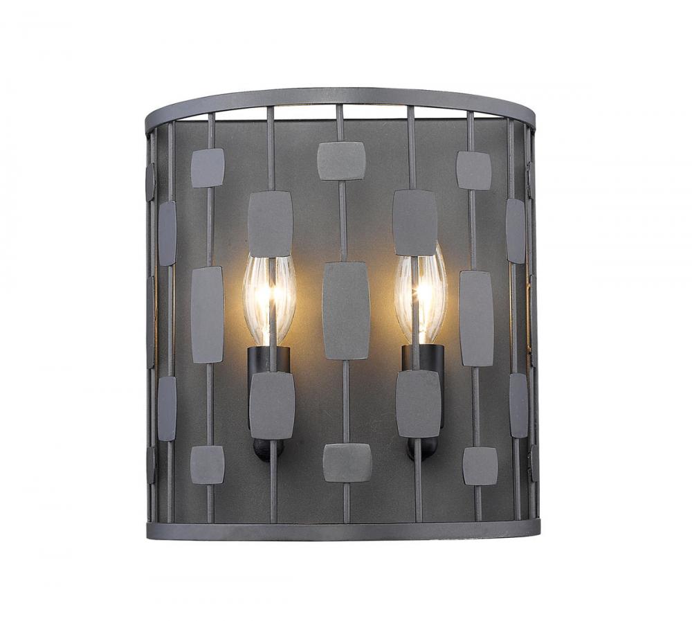 2 Light Wall Sconce