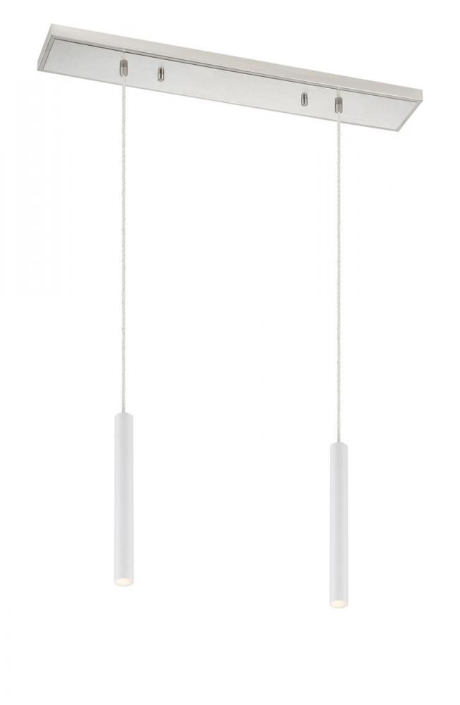 2 Light Linear Chandelier