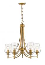 Z-Lite 473-5OBR - 5 Light Chandelier