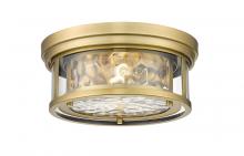 Z-Lite 493F2-RB - 2 Light Flush Mount