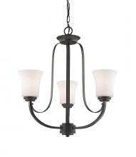 Z-Lite 7000-3BRZ - 3 Light Chandelier