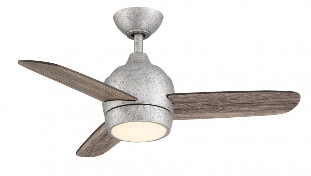 The Mini 36&#34; indoor/outdoor LED ceiling fan