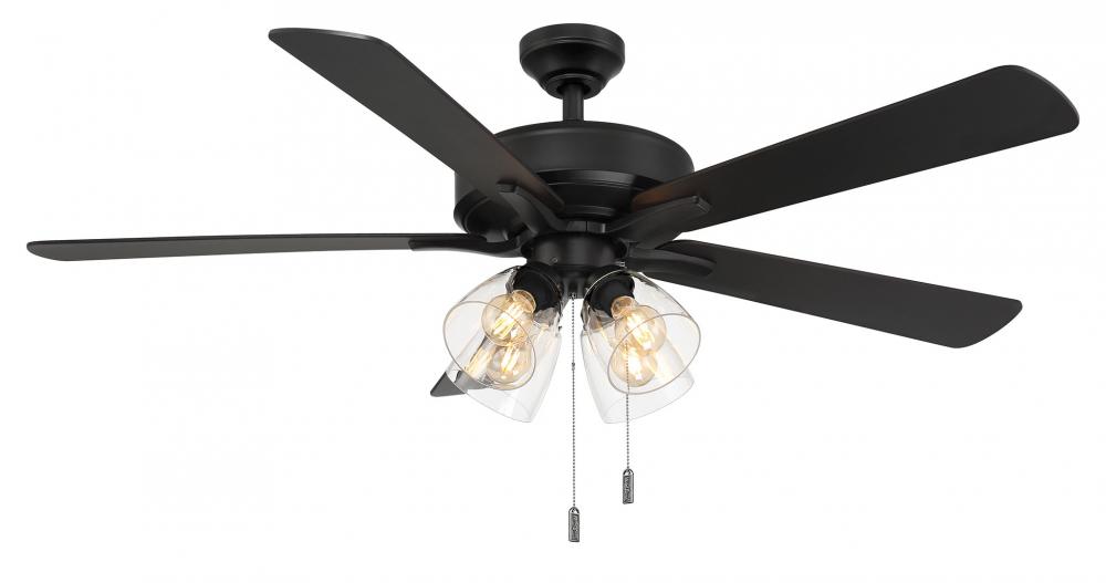 Pecos 52 Inch Pull Chain Ceiling Fan