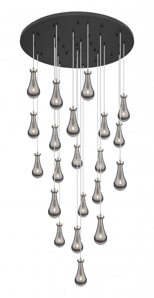 Owego - 21 Light - 48 inch - Brushed Satin Nickel - Multi Pendant