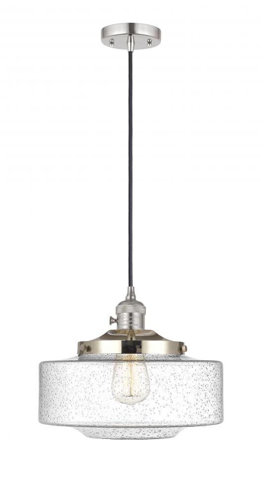 Bridgeton - 1 Light - 16 inch - Polished Nickel - Cord hung - Mini Pendant