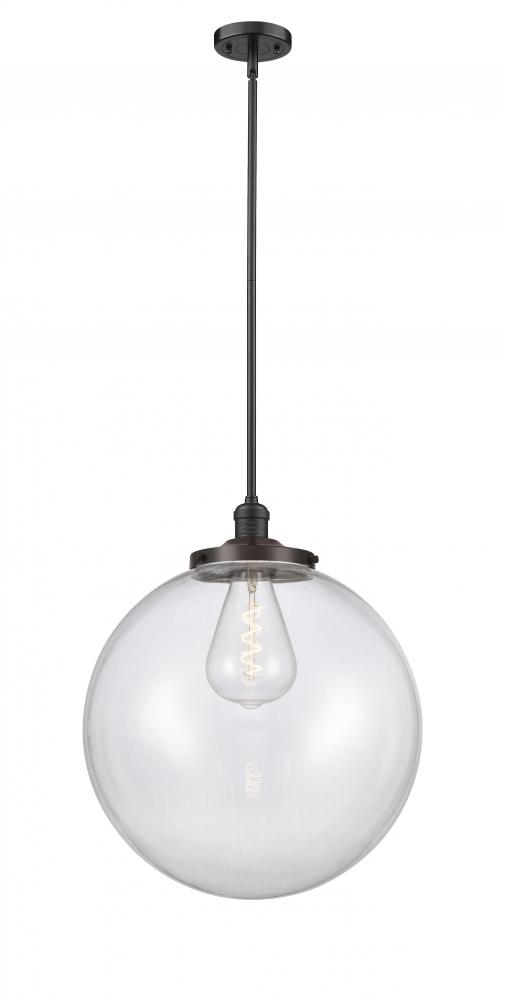 Beacon - 1 Light - 18 inch - Oil Rubbed Bronze - Stem Hung - Pendant