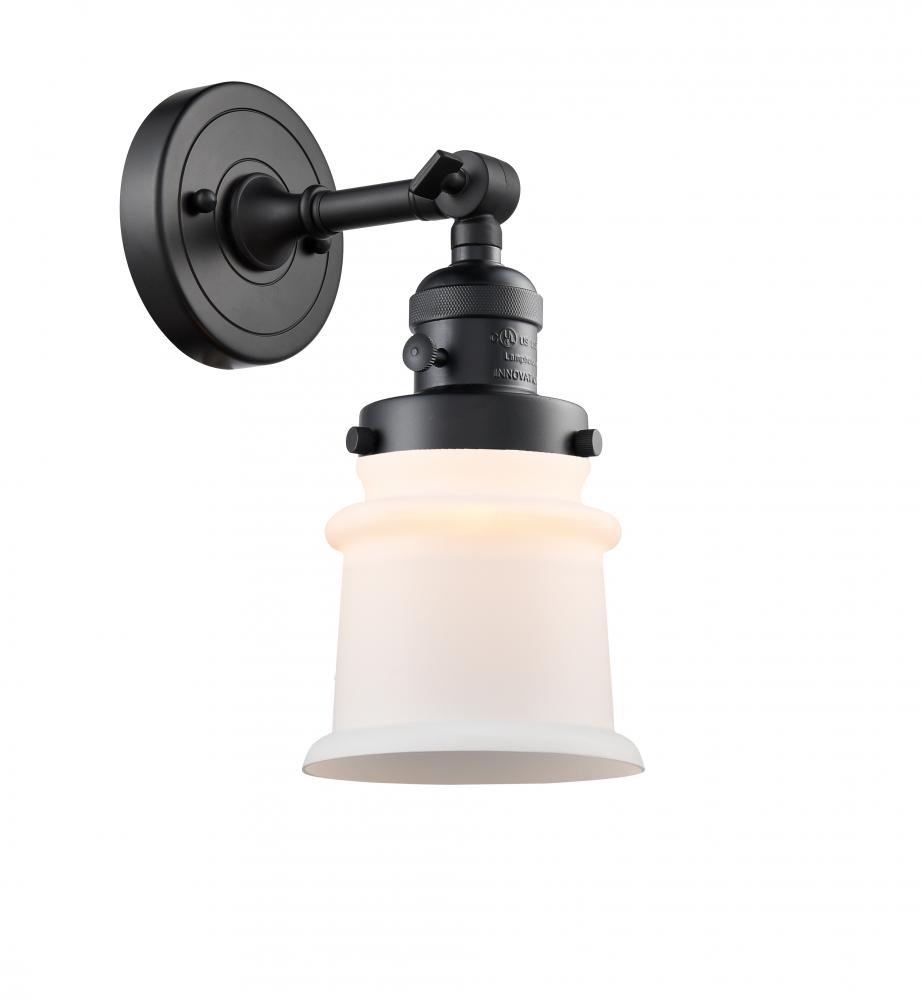 Canton - 1 Light - 5 inch - Matte Black - Sconce