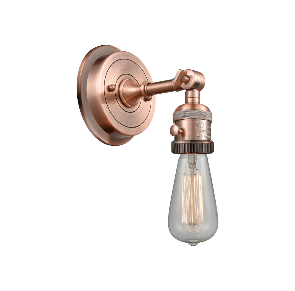 Bare Bulb Sconce With Switch