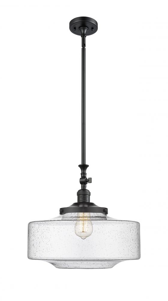 Bridgeton - 1 Light - 16 inch - Matte Black - Stem Hung - Mini Pendant