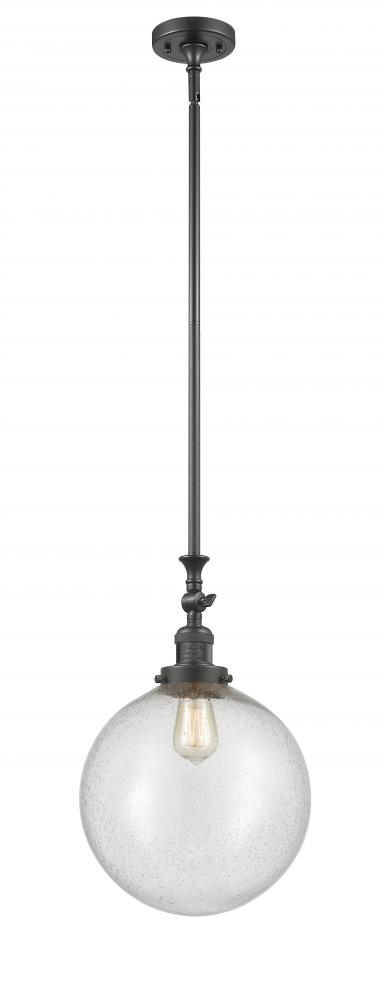 Beacon - 1 Light - 12 inch - Oil Rubbed Bronze - Stem Hung - Mini Pendant