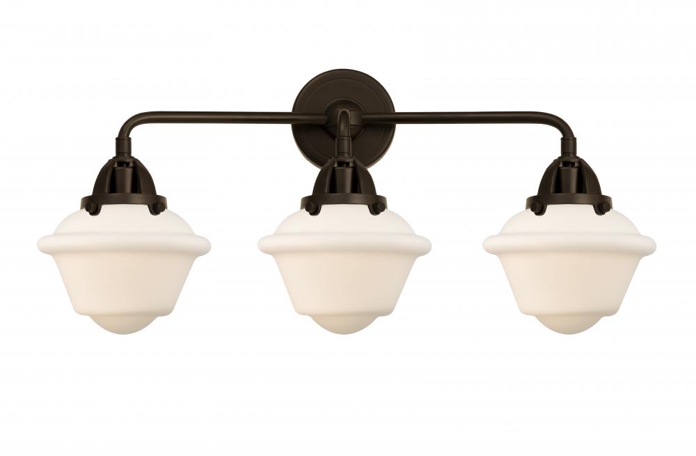 Oxford - 3 Light - 26 inch - Oil Rubbed Bronze - Bath Vanity Light