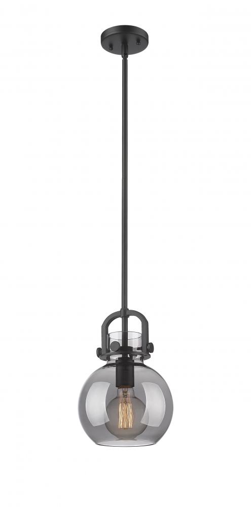 Newton Sphere - 1 Light - 8 inch - Matte Black - Mini Pendant