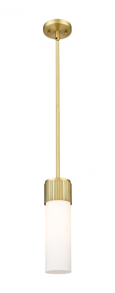 Bolivar - 1 Light - 5 inch - Brushed Brass - Pendant