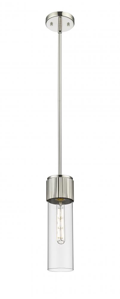 Bolivar - 1 Light - 5 inch - Polished Nickel - Pendant