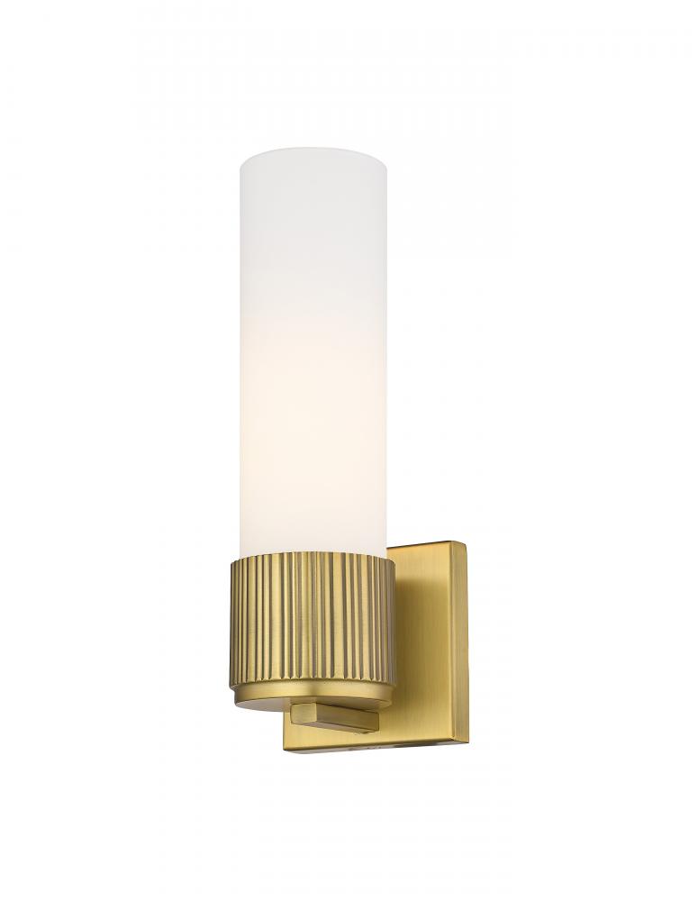 Bolivar - 1 Light - 5 inch - Brushed Brass - Sconce