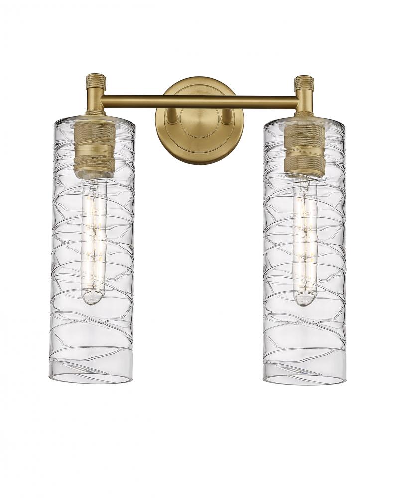 Crown Point - 2 Light - 14 inch - Brushed Brass - Bath Vanity Light