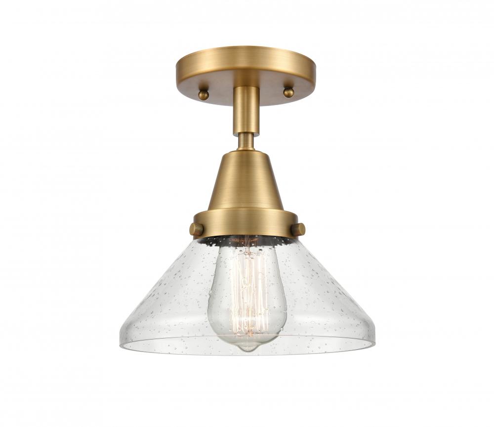 Caden - 1 Light - 8 inch - Brushed Brass - Flush Mount