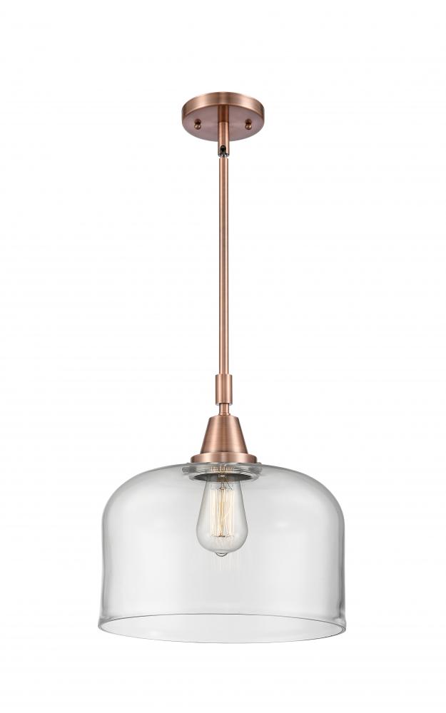 Bell - 1 Light - 12 inch - Antique Copper - Mini Pendant