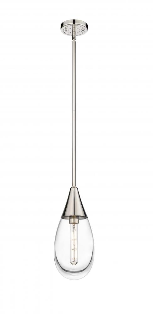 Malone - 1 Light - 6 inch - Polished Nickel - Pendant