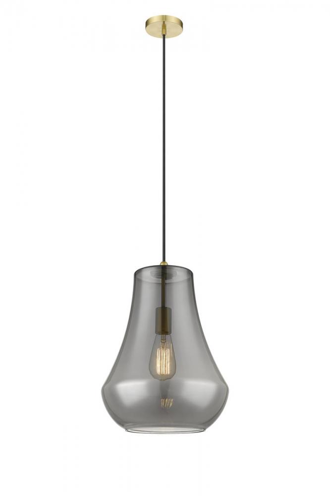 Fairfield - 1 Light - 12 inch - Satin Gold - Cord hung - Mini Pendant