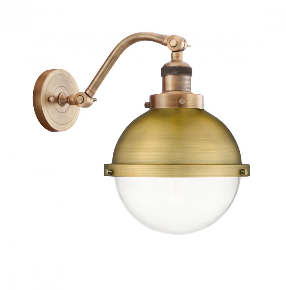 Hampden - 1 Light - 9 inch - Brushed Brass - Sconce