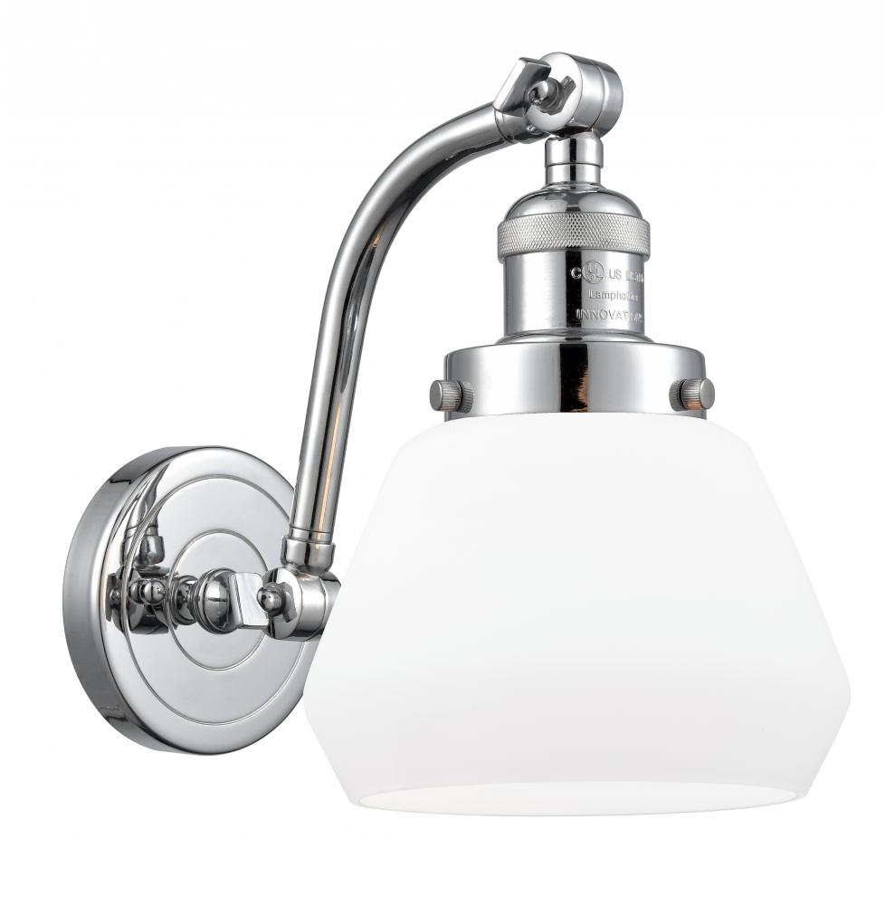 Fulton - 1 Light - 7 inch - Polished Chrome - Sconce