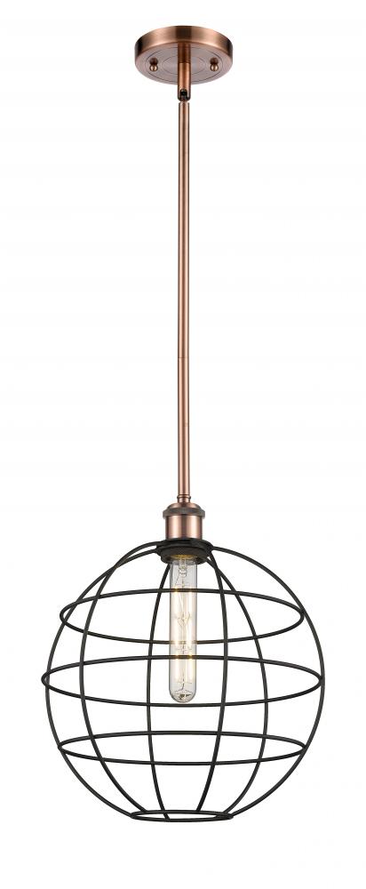 Lake Placid - 1 Light - 12 inch - Antique Copper - Mini Pendant