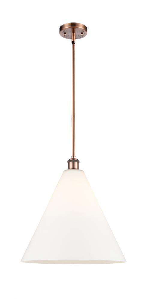 Berkshire - 1 Light - 16 inch - Antique Copper - Pendant