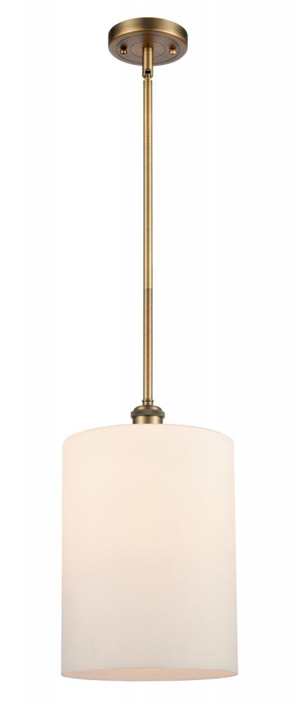 Cobbleskill - 1 Light - 9 inch - Brushed Brass - Mini Pendant