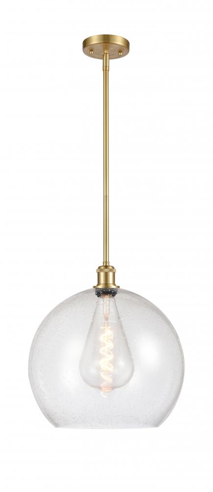 Athens - 1 Light - 14 inch - Satin Gold - Pendant