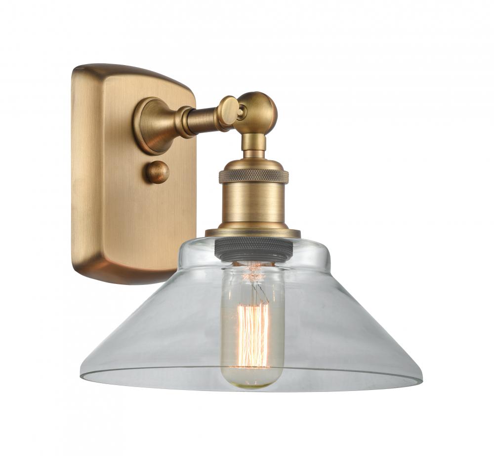 Orwell - 1 Light - 8 inch - Brushed Brass - Sconce