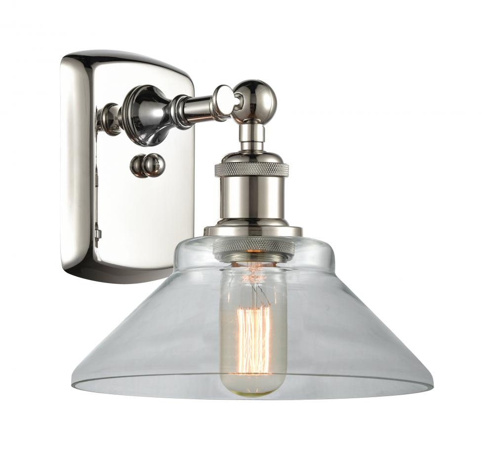 Orwell - 1 Light - 8 inch - Polished Nickel - Sconce