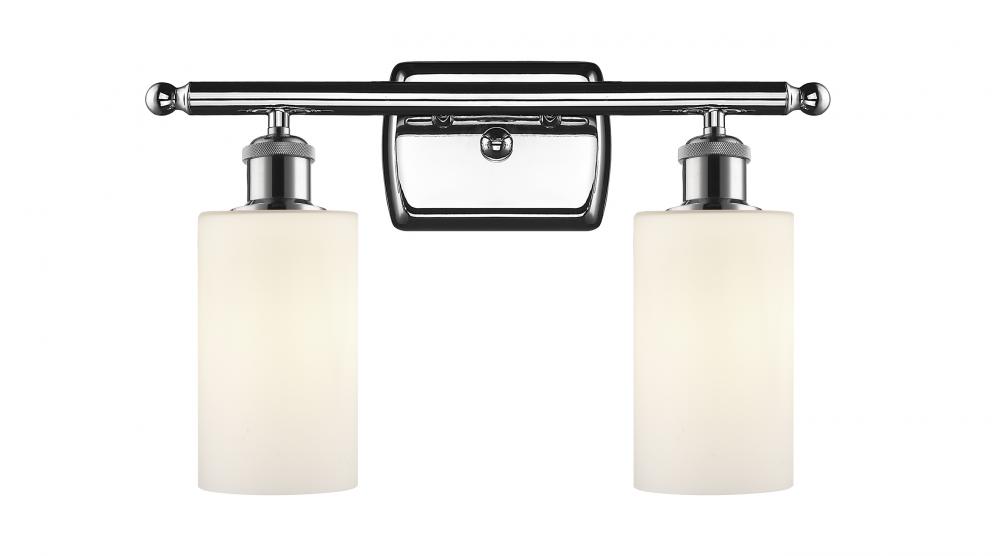 Clymer - 2 Light - 14 inch - Polished Chrome - Bath Vanity Light