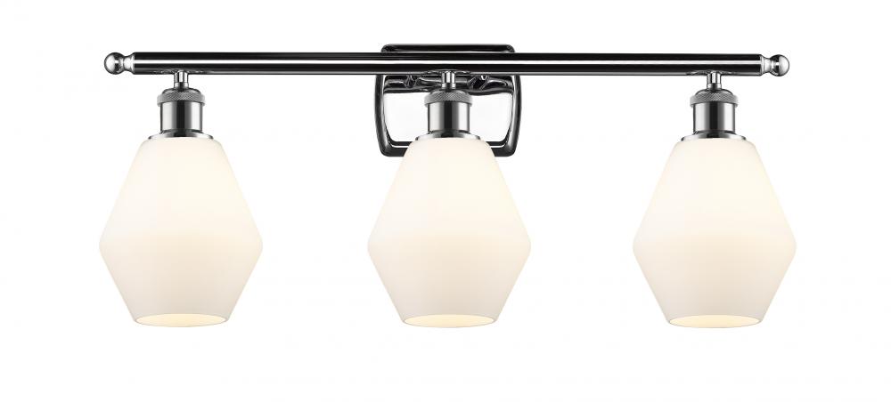 Cindyrella - 3 Light - 26 inch - Polished Chrome - Bath Vanity Light