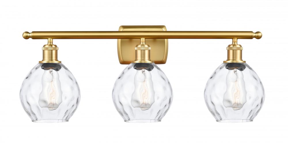 Waverly - 3 Light - 26 inch - Satin Gold - Bath Vanity Light