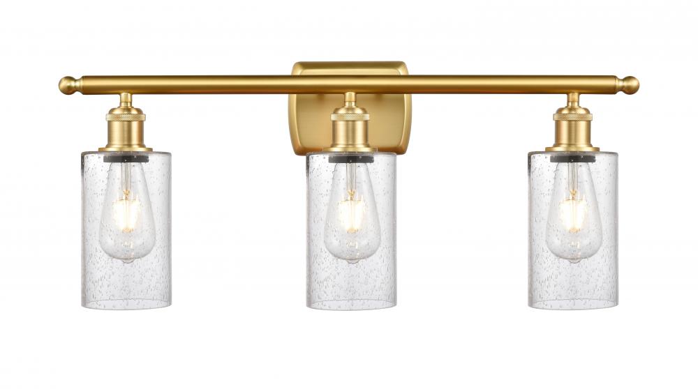 Clymer - 3 Light - 24 inch - Satin Gold - Bath Vanity Light