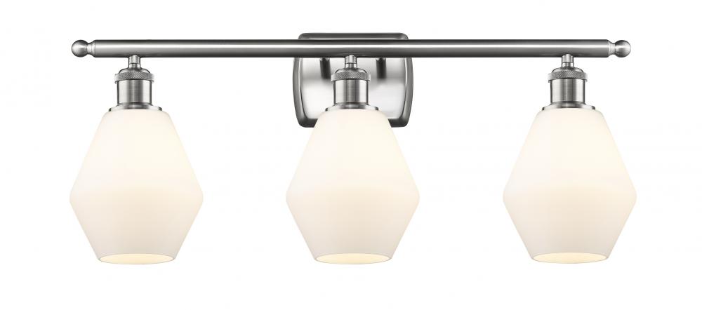 Cindyrella - 3 Light - 26 inch - Brushed Satin Nickel - Bath Vanity Light