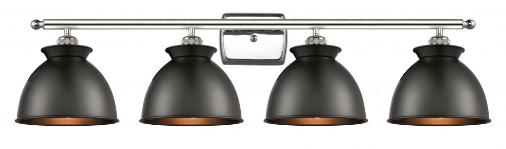 Adirondack - 4 Light - 38 inch - Polished Nickel - Bath Vanity Light